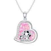 925 Silver Cow Necklace Cute Cow  Necklace for Women Jewelry Gifts