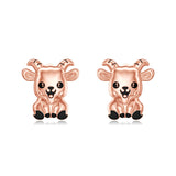 Cute Earrings Sterling Silver Animal Stud Earrings Cute Animal Jewelry Gifts for Women Girls