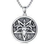 Sterling Silver St Michael St Benedict St Anthony St Jude Medal Pendant Necklace