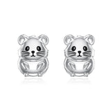 Cute Earrings Sterling Silver Animal Stud Earrings Cute Animal Jewelry Gifts for Women Girls