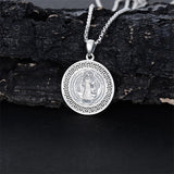 Sterling Silver St Michael St Benedict St Anthony St Jude Medal Pendant Necklace