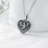 925 Silver Heart Shaped Locket Necklace That Holds Pictures Photo Keep Someone Near to You Custom  Lockets Jewelry Personalized Letters Engraving