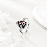 Celtic Filigree Rings Sterling Silver Black Onyx Ring Black Onyx Jewelry Gifts For Women Men