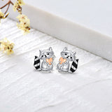 Cute Earrings Sterling Silver Animal Stud Earrings Cute Animal Jewelry Gifts for Women Girls