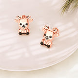 Cute Earrings Sterling Silver Animal Stud Earrings Cute Animal Jewelry Gifts for Women Girls