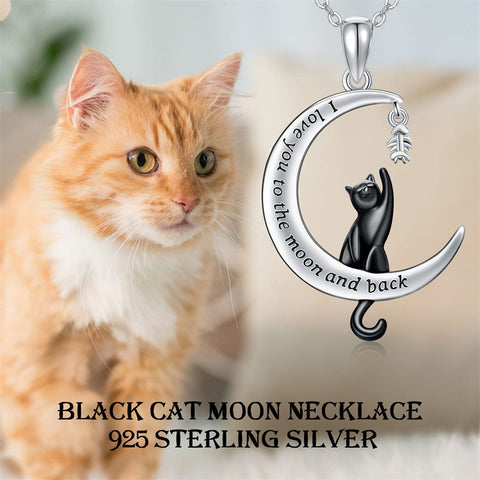 Sterling Silver Mama Bear Horse Lizard Dachshund Highland Cow Pig  Owl Black Cat Pendant Necklace