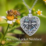 Sterling Silver Personalized Photo Engraved Abalone Shell Butterfly Dragonfly Urn Necklace for Ashes