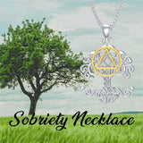 S925 Sterling Silver Amulet Necklace AA Protection Pendant Jewelry Christmas Halloween Birthday Gifts for Women