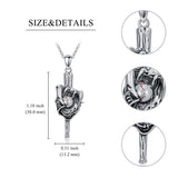 Sterling Silver Hockey Basketball Baseball Soccer Football Sports Pendant Necklace